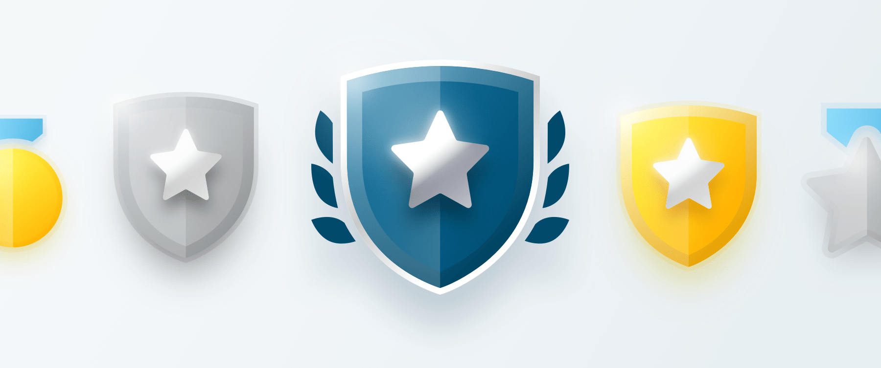 Bild på emblemen i Thatsups poängsystem