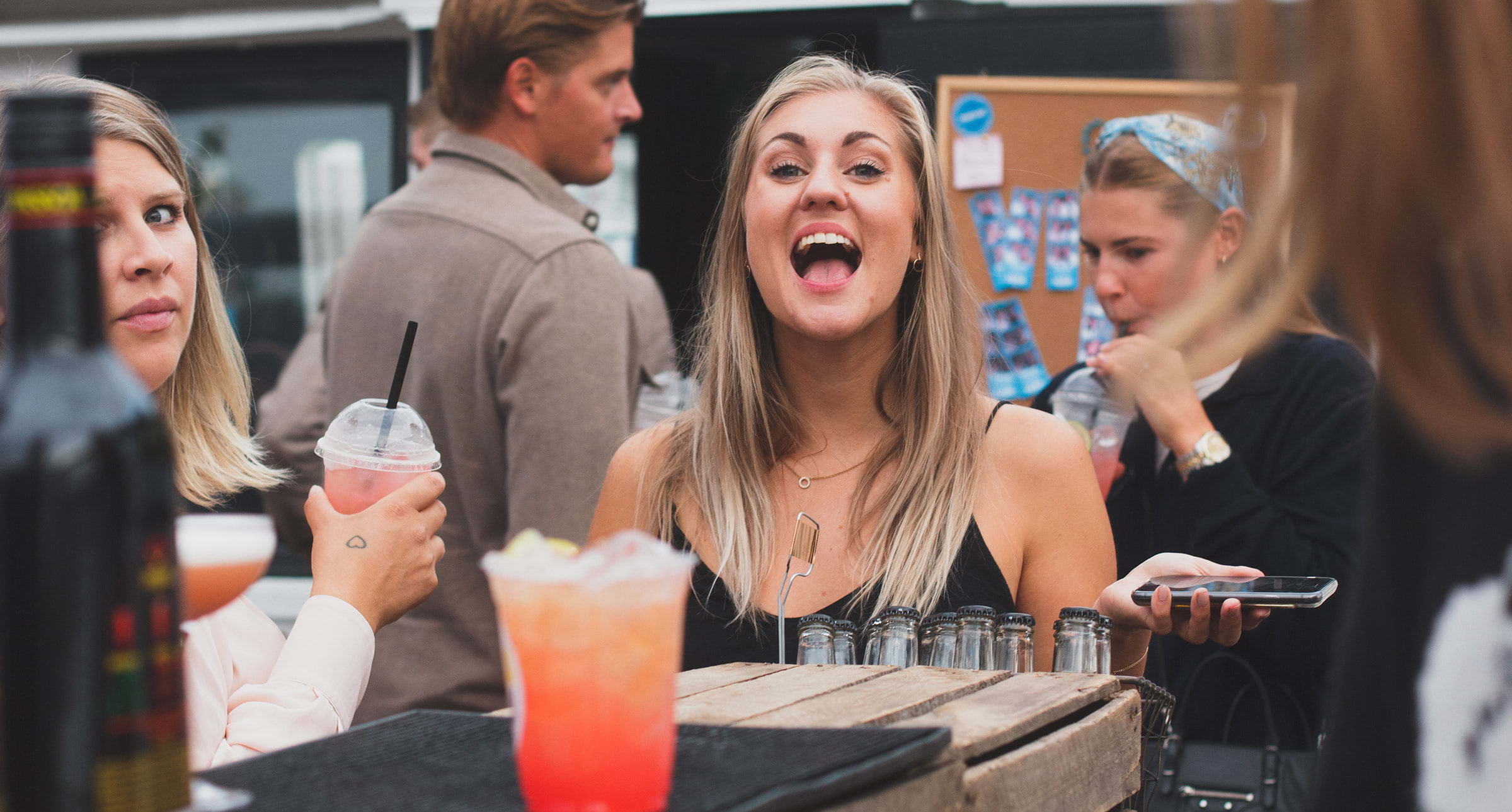 Thatsups ambassadörer på ett event